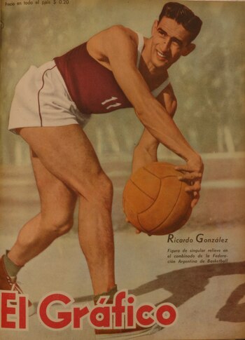 Ricardo González en la tapa