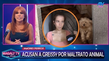 Magaly Medina arremete contra Greissy Ortega por denuncia de presunto maltrato animal y exige intervención policial: “No lo deja entrar”