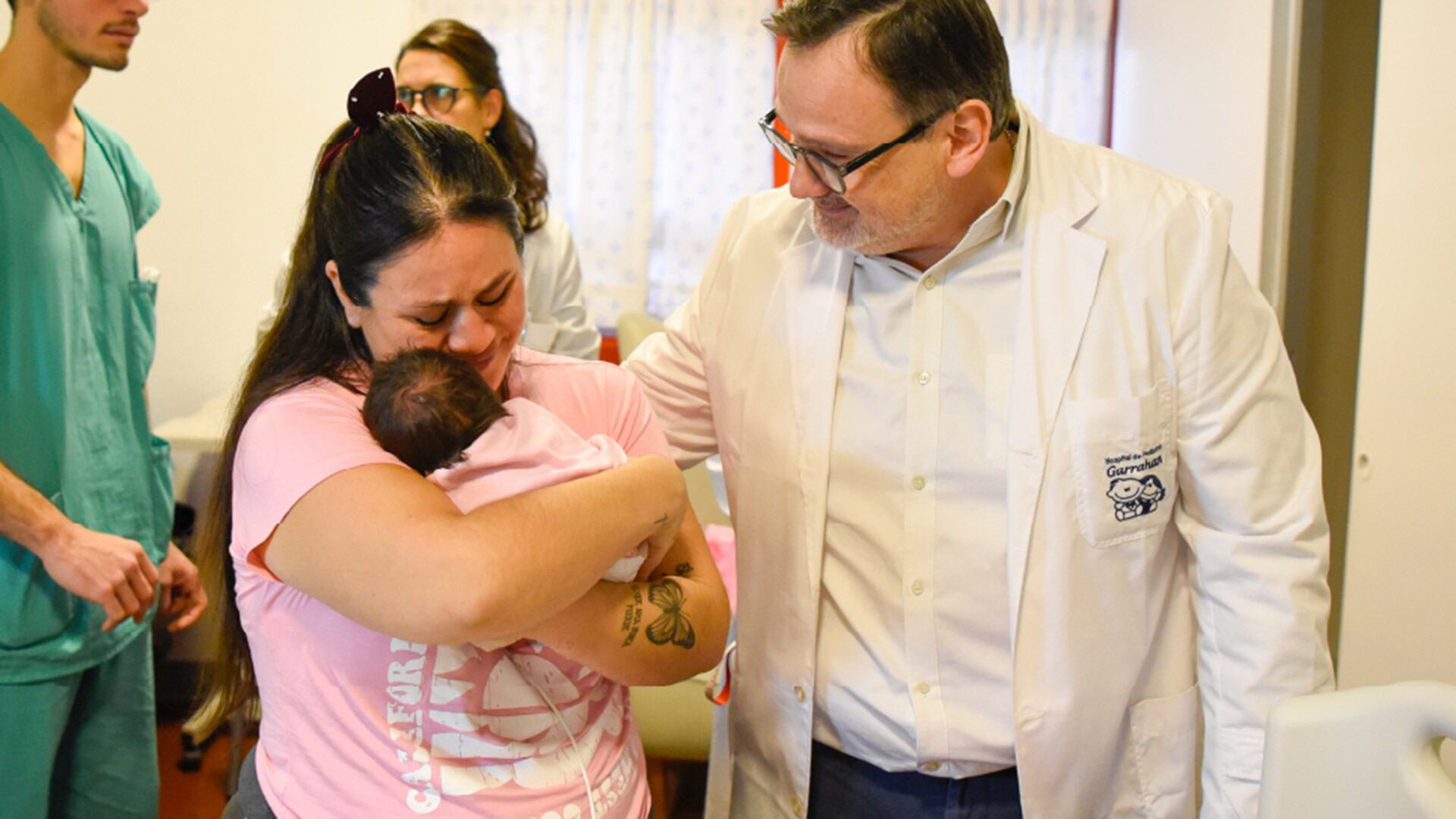 La intervención prenatal en el Garrahan disminuyó complicaciones neurológicas y motrices, permitiendo a la paciente mejores posibilidades de desarrollo y movilidad a largo plazo (gentileza Hospital Garrahan