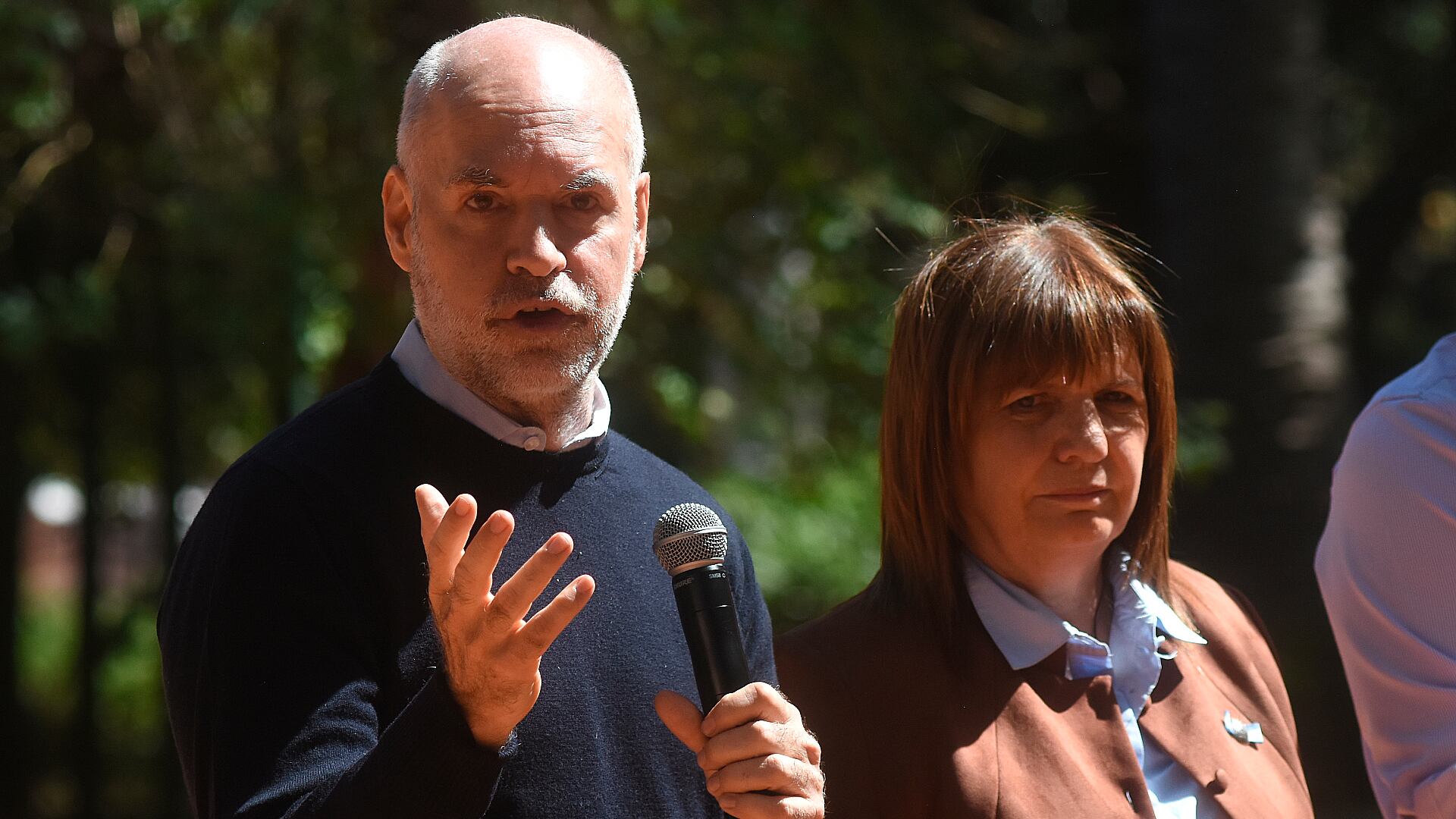 Vidal apuntó contra Larreta y Bullrich por sus decisiones políticas (Foto: Nicolás Stulberg)
