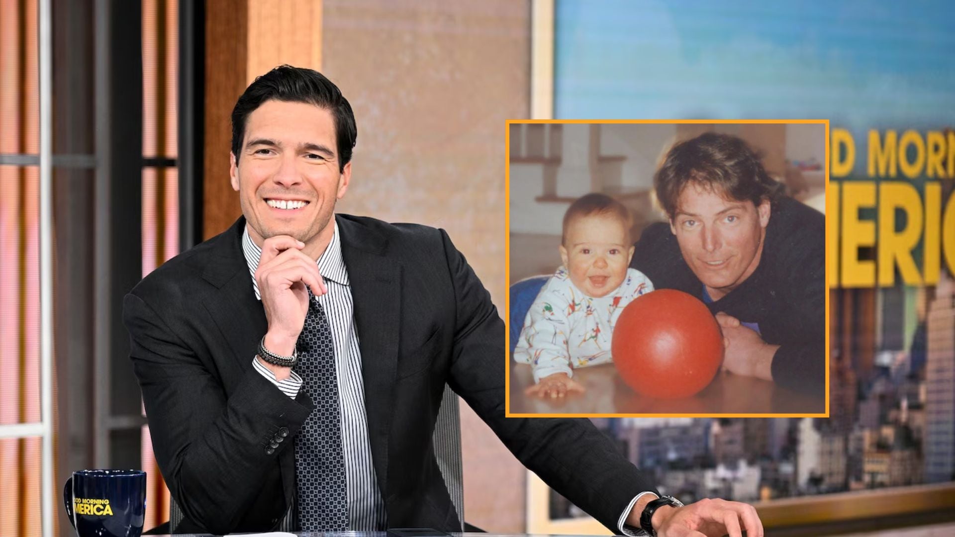 La detección temprana permitió que Will Reeve recibiera tratamiento antes de que la enfermedad avanzara aún más.(Composición fotográfica/ABC/Redes sociales)