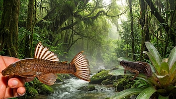 Hallazgo científico en Perú: identifican una nueva especie de pez y otra de rana en la Amazonía