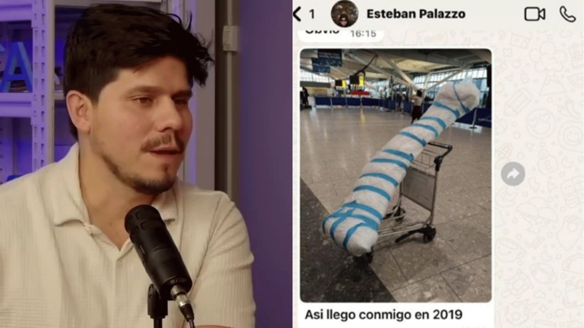 Esteban Palazzo promovió la llegada de tecnología automotriz a estudiantes de ingeniería, el alerón tenía fines exclusivamente educativos