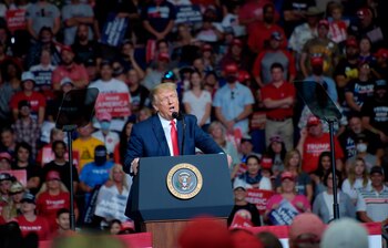 El presidente de EE.UU., Donald