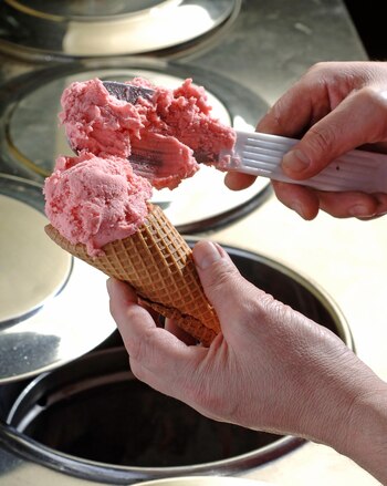 El chocolate y el dulce