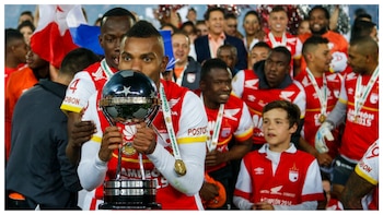 Miguel Ángel Borja, campeón con