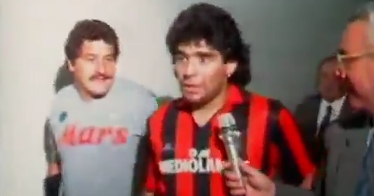 El día que Diego Maradona se rindió ante el talento de Franco Baresi