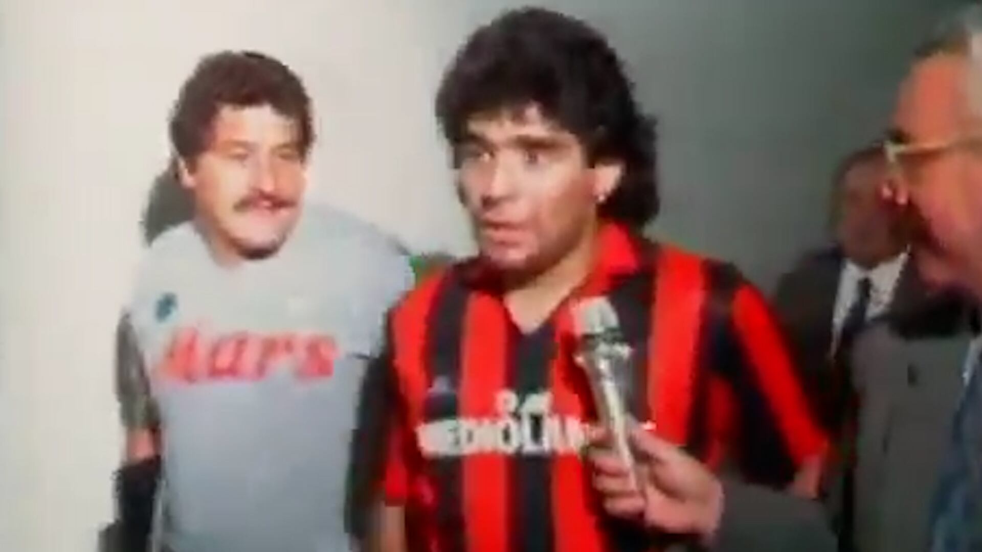 Diego Maradona y el reconocimiento a Franco Baresi tras su fallecimiento
