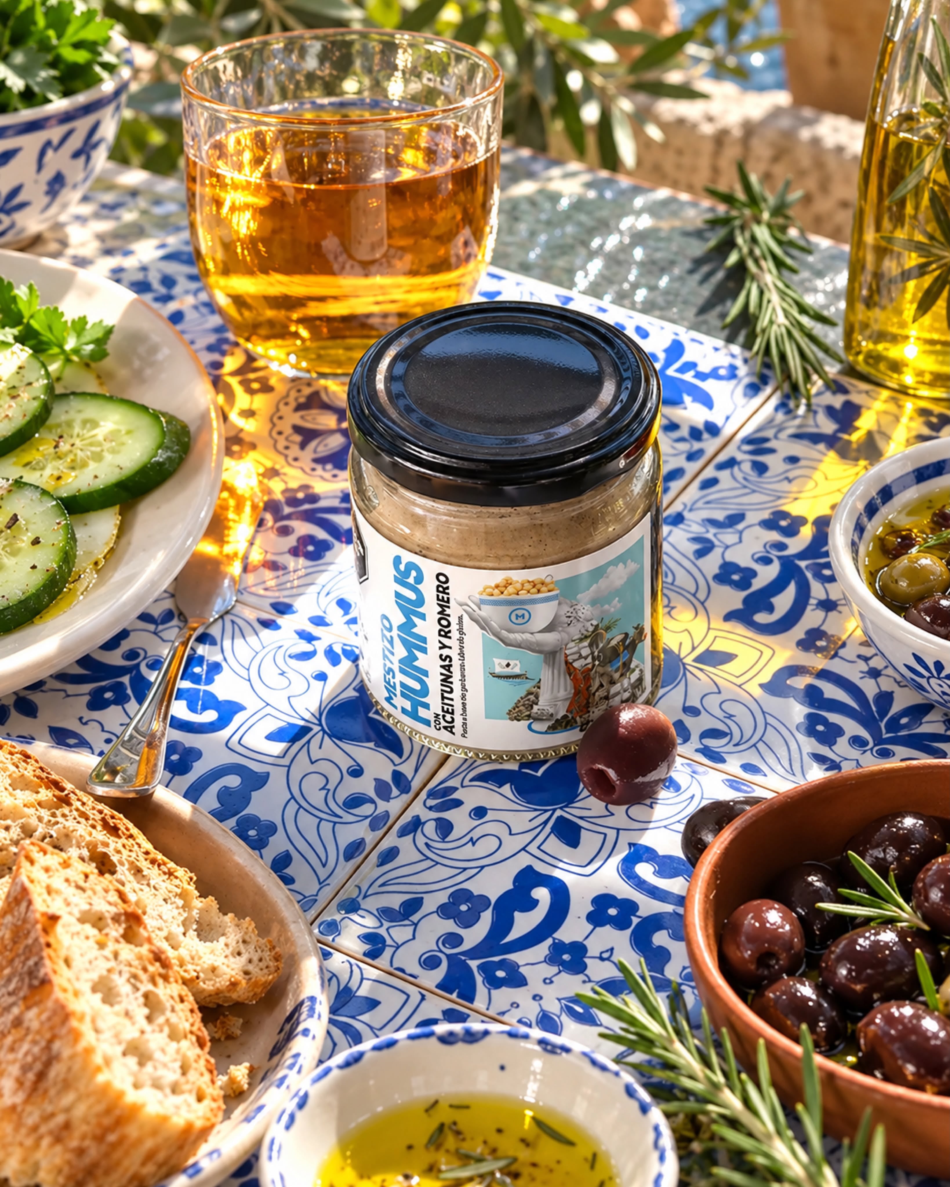 Producto Mestizo Humus en la Feria Puro Diseño