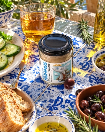 Producto Mestizo Humus en la Feria Puro Diseño