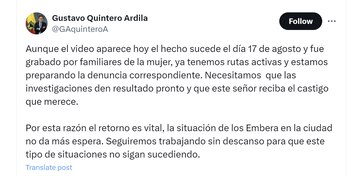 El Secretario de Gobierno de