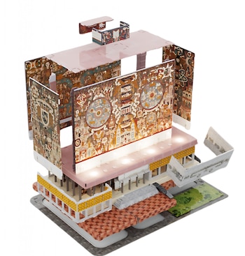 Modelo 3D miniatura de la