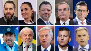 Los 10 presidentes más populares de América Latina en abril de 2026