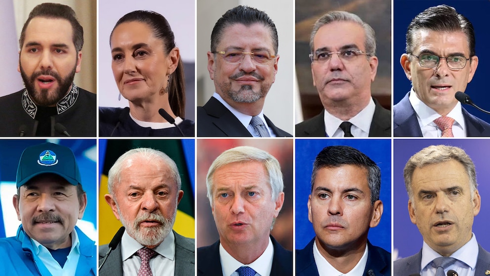 Los 10 presidentes más populares de América Latina en abril de 2026 Los 10 presidentes más populares de América Latina en abril de 2026