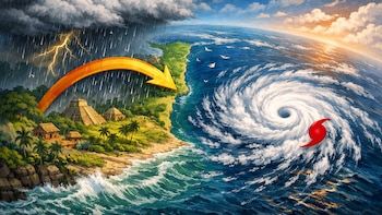 Onda tropical 20 se desplazará sobre el sureste mexicano, tormenta tropical Bertha continúa su trayecto sin tocar costas nacionales