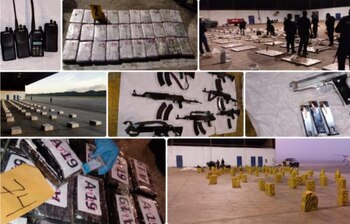 El cargamento decomisado tiene un