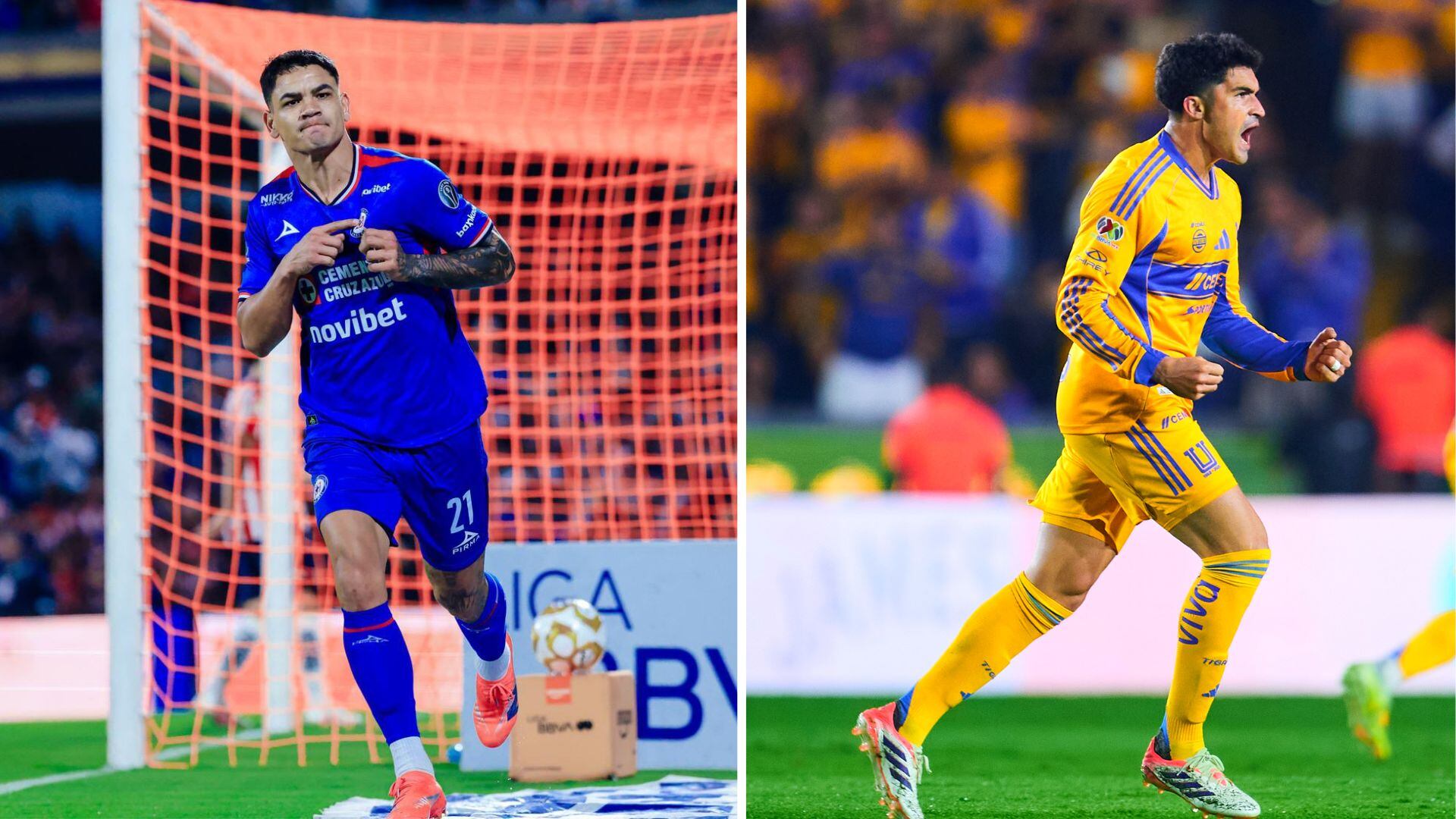 Cruz Azul y Tigres se medirán en las Semifinales del Apertura 2025 (X@CruzAzul | @TigresOficial)
