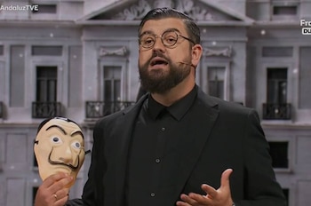 Manu Sánchez en 'El perro andaluz'. (RTVE)