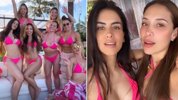 Se fueron de viaje juntas: Lina Tejeiro, Jessica Cediel, Luisa Fernanda W y Paola Jara en Cartagena