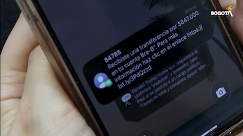 El fraude por smishing usa SMS que simulan provenir de bancos para pedir la aprobación de transferencias y dirigir a enlaces sospechosos - Secretaría Distrital de Seguridad