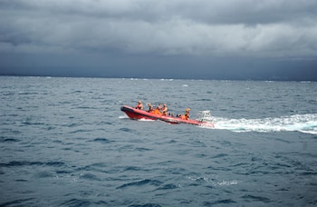 Equipos de rescate de Indonesia