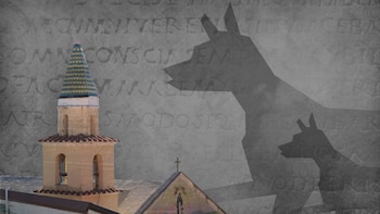 Inscripciones funerarias romanas, como las