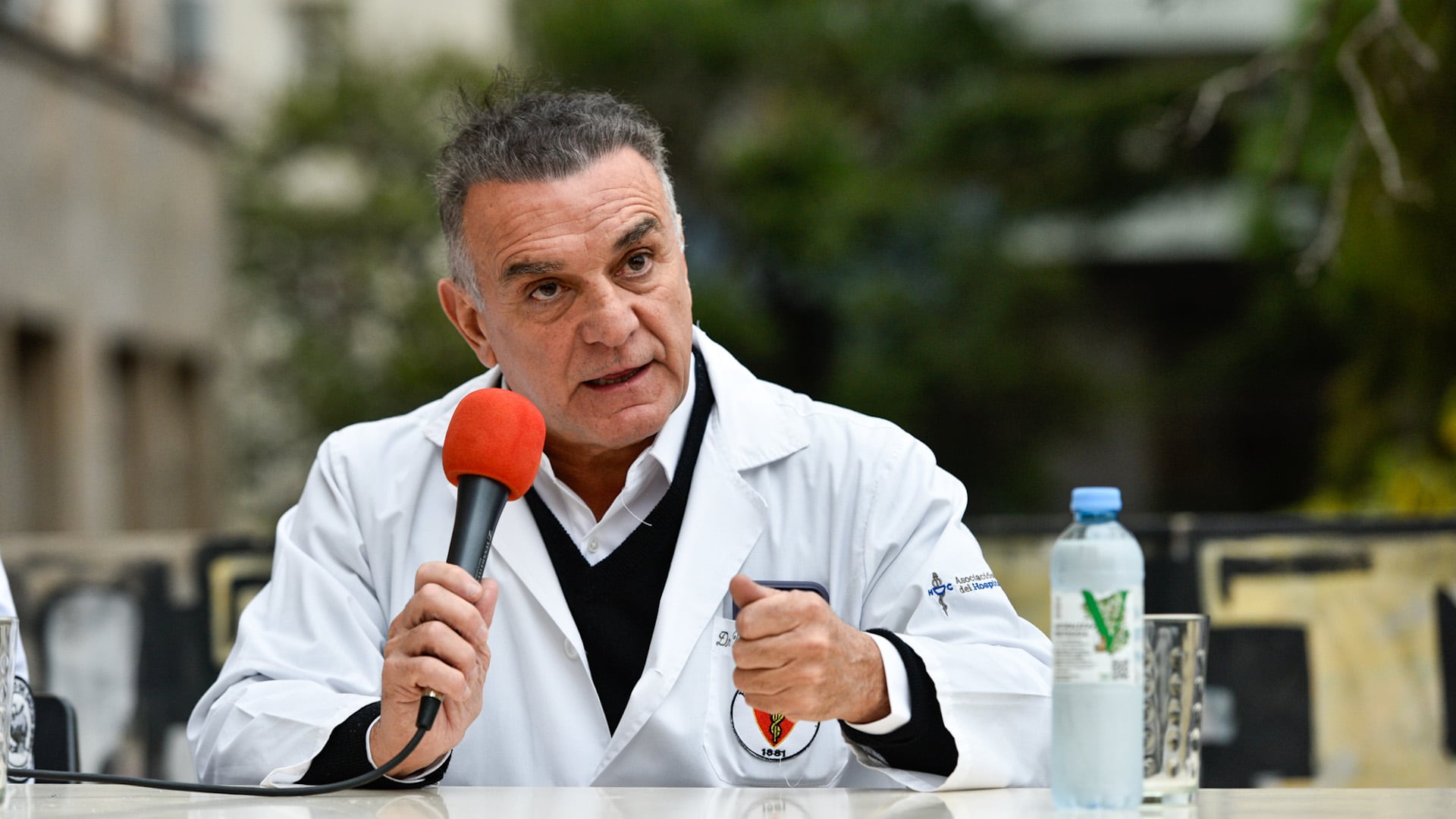 El dinero recibido por obras sociales o prepagas solo se usa para emergencias porque el presupuesto oficial no llega y los recursos son insuficientes, sostuvo Melo. (Adrián Escandar)