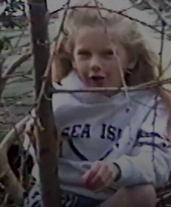 La pequeña Taylor Swift