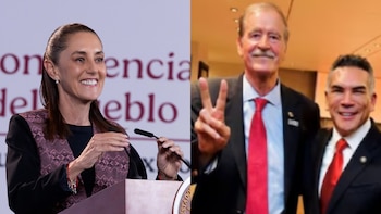 Sheinbaum se burla de la reunión de Fox con Alito Moreno e ironiza: “La nueva visión de la política mexicana”