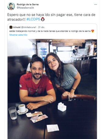 La divertida respuesta de Rodrigo