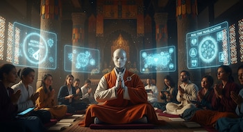 Inteligencia artificial y religión: robots