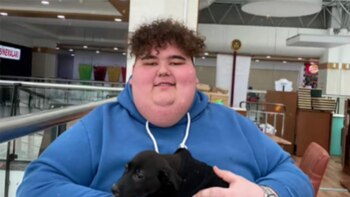 El joven presentaba sobrepeso y