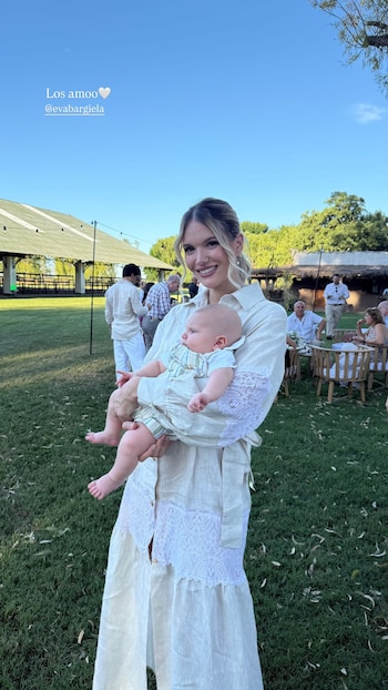 El look blanco que eligió