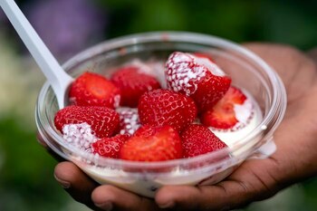 Las fresas con nata, un icono de Wimbledon
