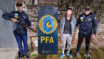 Uno de los detenidos tras