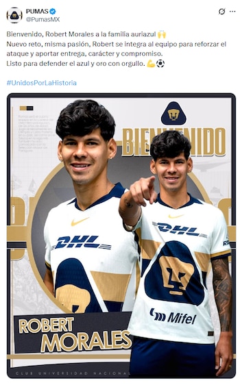 Así presentó Pumas a su