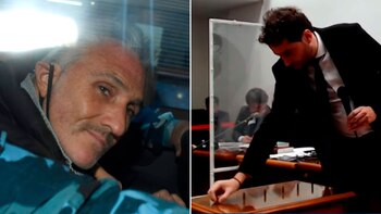 Fuerte gesto del fiscal del