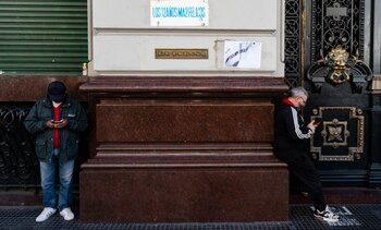 Foto de archivo: una pintada