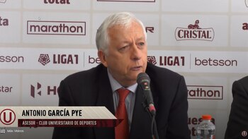 Antonio García Pye en Universitario.
