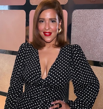 Yolaine Díaz se destacó en People en Español como editora digital de moda y entrevistó a celebridades como Shakira y Jennifer Lopez (Instagram @chicwantedny)