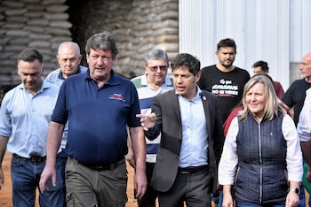 Axel Kicillof y Hugo Passalaqua.
