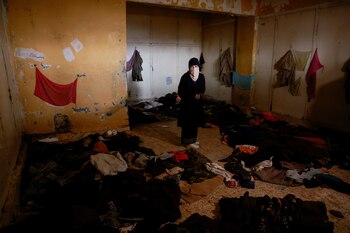 Imagen de dentro de una prisión en Siria. REUTERS/Ammar Awad