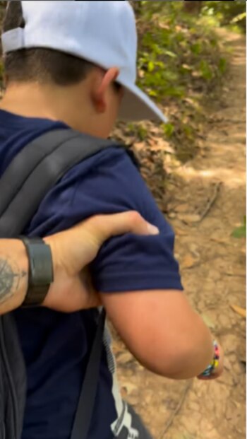 Poncho evitó que su hijo