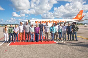 Integrantes de la delegación de diálogos del ELN llegaron a Venezuela provenientes de Cuba. (Ejército de Liberación Nacional ELN)