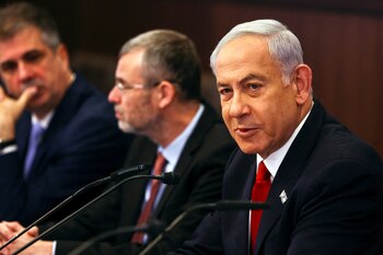 El primer ministro israelí, Benjamin