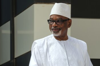 Ibrahim Boubacar Keita, presidente de