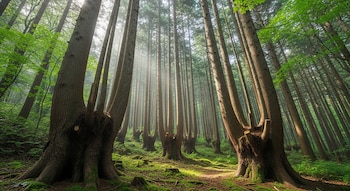 El bosque japonés