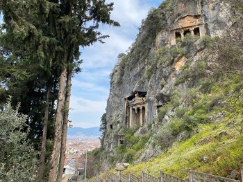 Las tumbas licias de piedra
