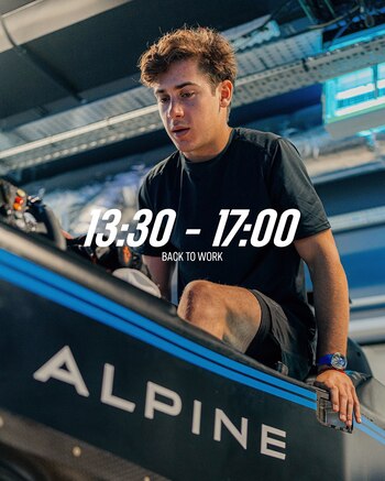 La jornada de Colapinto terminó