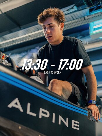 La jornada de Colapinto terminó